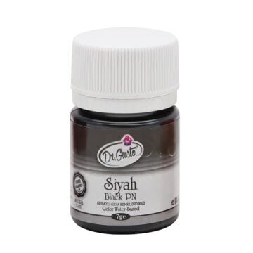 SU BAZLI TOZ GIDA BOYASI SİYAH 10GR