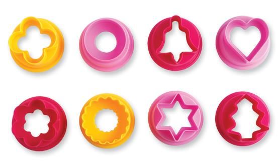 KURABİYE KESİCİ KALIP 8'Lİ SET