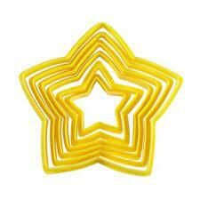 NESTING STAR CUTTER 6'LI SET