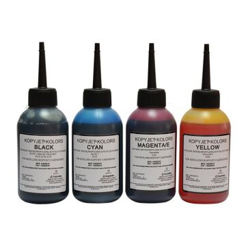 KOPYJET SİYAH GIDA BOYASI 100 ml (DEPOLU CİHAZLAR İÇİN)