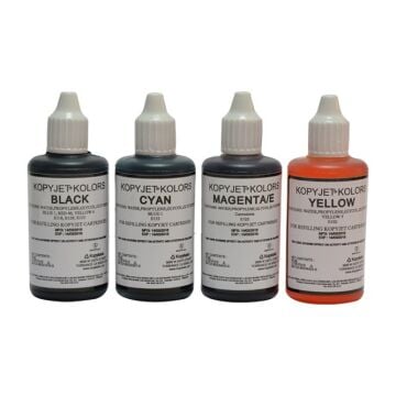 KOPYJET SİYAH GIDA BOYASI 50 ml (DEPOLU CİHAZLAR İÇİN)