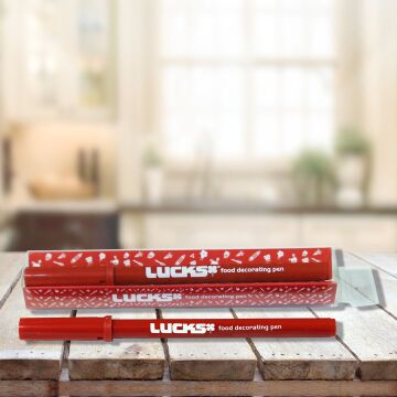 Lucks Gıda Boyası Kalemi Kırmızı