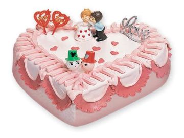 SEVGİLİLER SET PASTA SÜSÜ