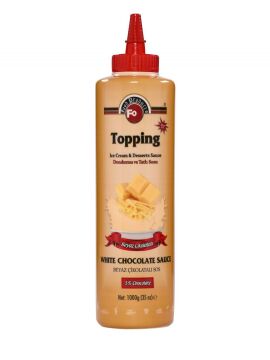 BEYAZ ÇİKOLATA DEKOR TOPPİNG SOS 1000 GR