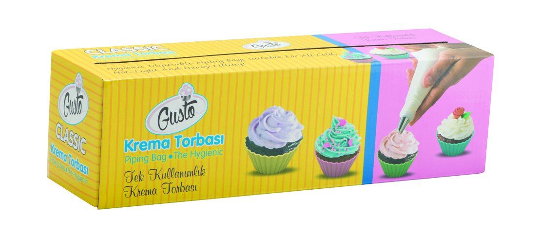 DR GUSTO KREMA ŞANTİ TORBASI 72 Lİ