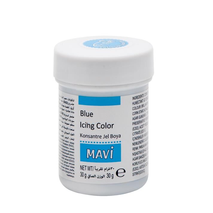 JEL GIDA BOYASI MAVİ 30GR