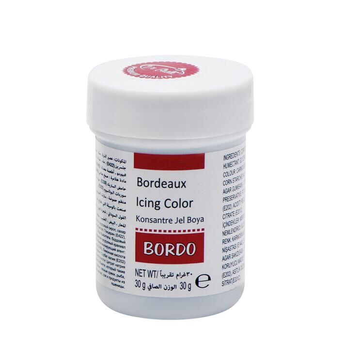JEL GIDA BOYASI BORDO 30GR