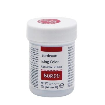 JEL GIDA BOYASI BORDO 30GR