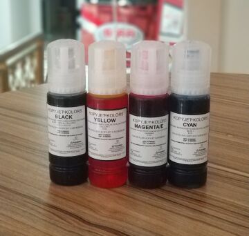 KOPYJET SARI GIDA BOYASI 80 ml (DEPOLU CİHAZLAR İÇİN)