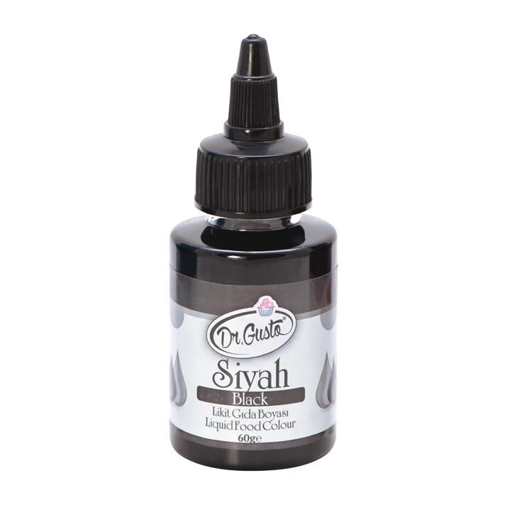 SIVI GIDA BOYASI SİYAH 60ML