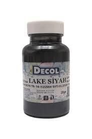 YAĞ BAZLI TOZ GIDA BOYASI KARBON SİYAH E153 20 GR