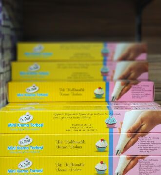 TEK KULLANIMLIK KREMA ŞANTİ TORBASI 10 LU