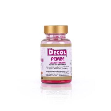 YAĞ BAZLI TOZ GIDA BOYASI PEMBE 25GR