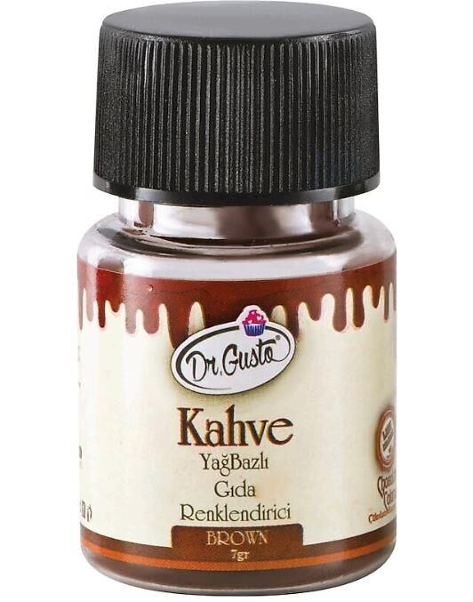 SU BAZLI TOZ GIDA BOYASI KAHVERENGİ 10GR