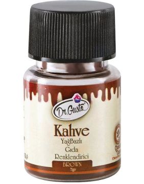 SU BAZLI TOZ GIDA BOYASI KAHVERENGİ 10GR