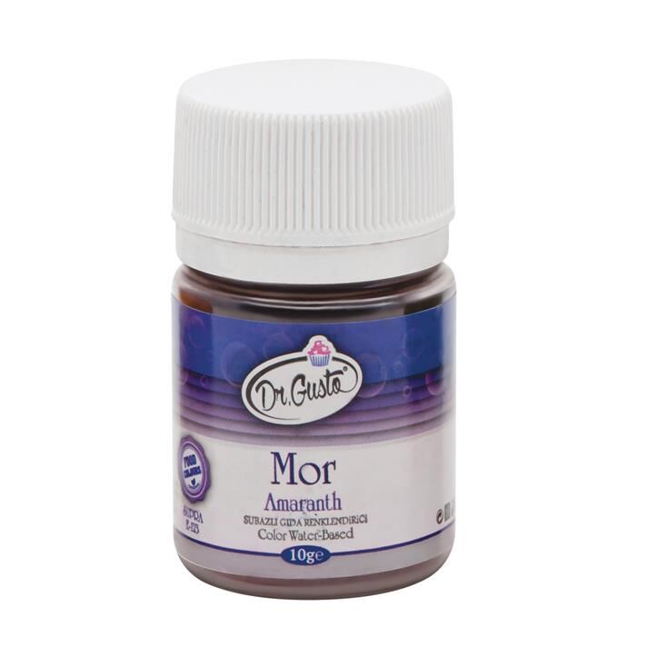 SU BAZLI TOZ GIDA BOYASI MOR 10GR