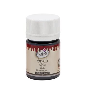 YAĞ BAZLI TOZ GIDA BOYASI SİYAH 7gr.