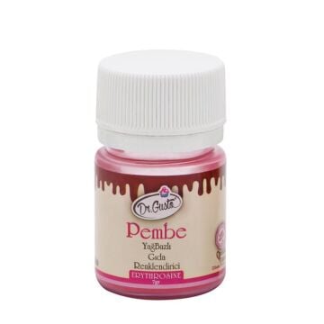 YAĞ BAZLI TOZ GIDA BOYASI PEMBE 7gr.