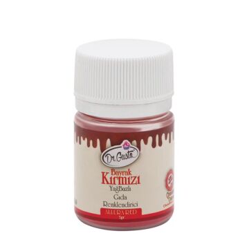 YAĞ BAZLI TOZ GIDA BOYASI BAYRAK KIRMIZI 7gr.