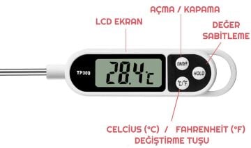 DİJİTAL DERECE TP300
