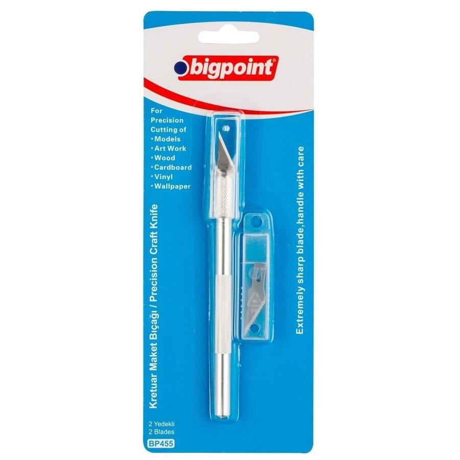 KRETUAR HOBİ MAKET BIÇAĞI 2 YEDEKLİ