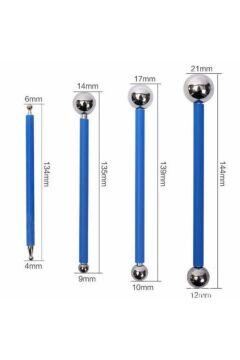 METAL UÇLU MARZİPAN SET 4 LÜ