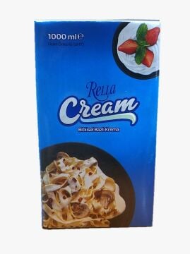 RELLA CREAM BİTKİSEL BAZLI KREMA ŞEKERSİZ 1000ml