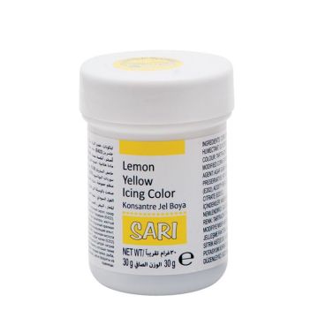 JEL GIDA BOYASI LİMON SARI 30gr.