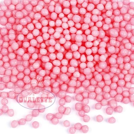 FRAMBUAZ PİRİNÇ PATLAKLI TOP GRANÜL