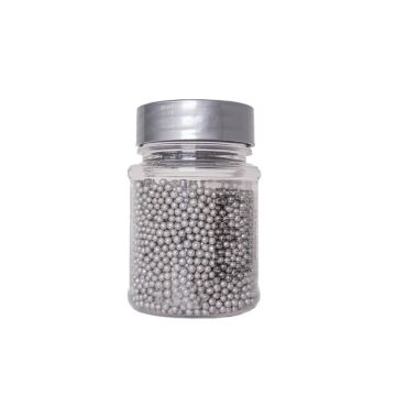SPRİNKLES BONCUK GÜMÜŞ 2mm. 45gr.