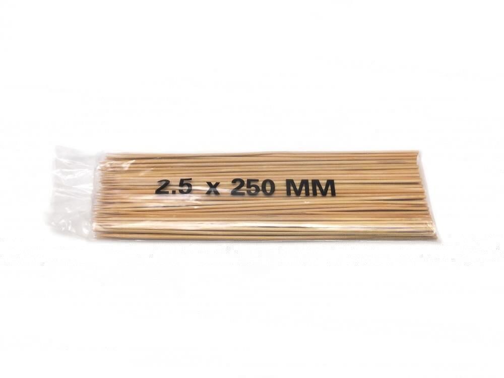 ÇÖP ŞİŞ 25cm 2,5mm 100 LÜ