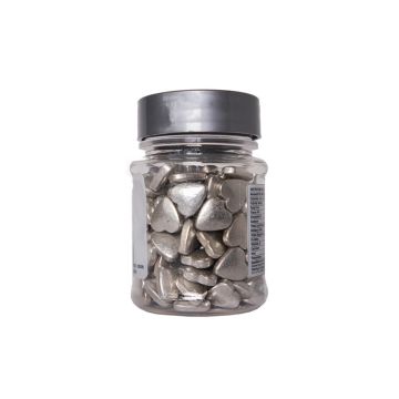 SPRİNKLES GÜMÜŞ KALP 50gr.