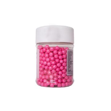 SPRİNKLES BONCUK PEMBE 4mm. 45gr.