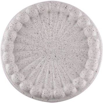 DÖKÜM TART KALIBI 26 CM BEYAZ