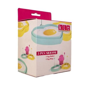 KLT SİLİKON YUMURTA PİŞİRME KALIBI