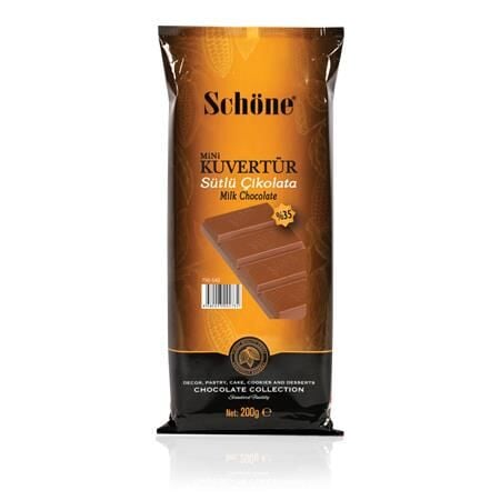 SCHÖNE MİNİ KUVETTÜR %35 SÜTLÜ ÇİKOLATA 200 gr