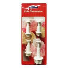 ÇİÇEK KOPAT SET 4'LÜ BASMALI