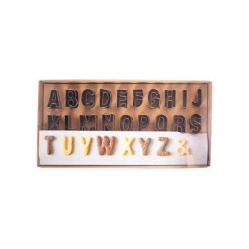 METAL HARF KOPAT SET BÜYÜK 27 Lİ /JH-C80