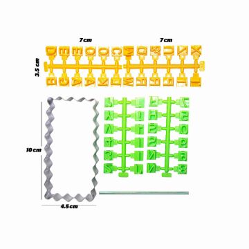 KURABİYE KAŞE SET KUTULU