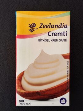 ZEELANDİA CREMTİ ŞEKER İLAVESİZ BİTKİSEL KREM ŞANTİ