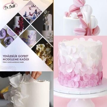 YENİLEBİLİR ÇİÇEK MODELLEME KAĞIDI 10 LU