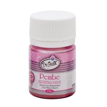 SU BAZLI TOZ GIDA BOYASI PEMBE 10GR