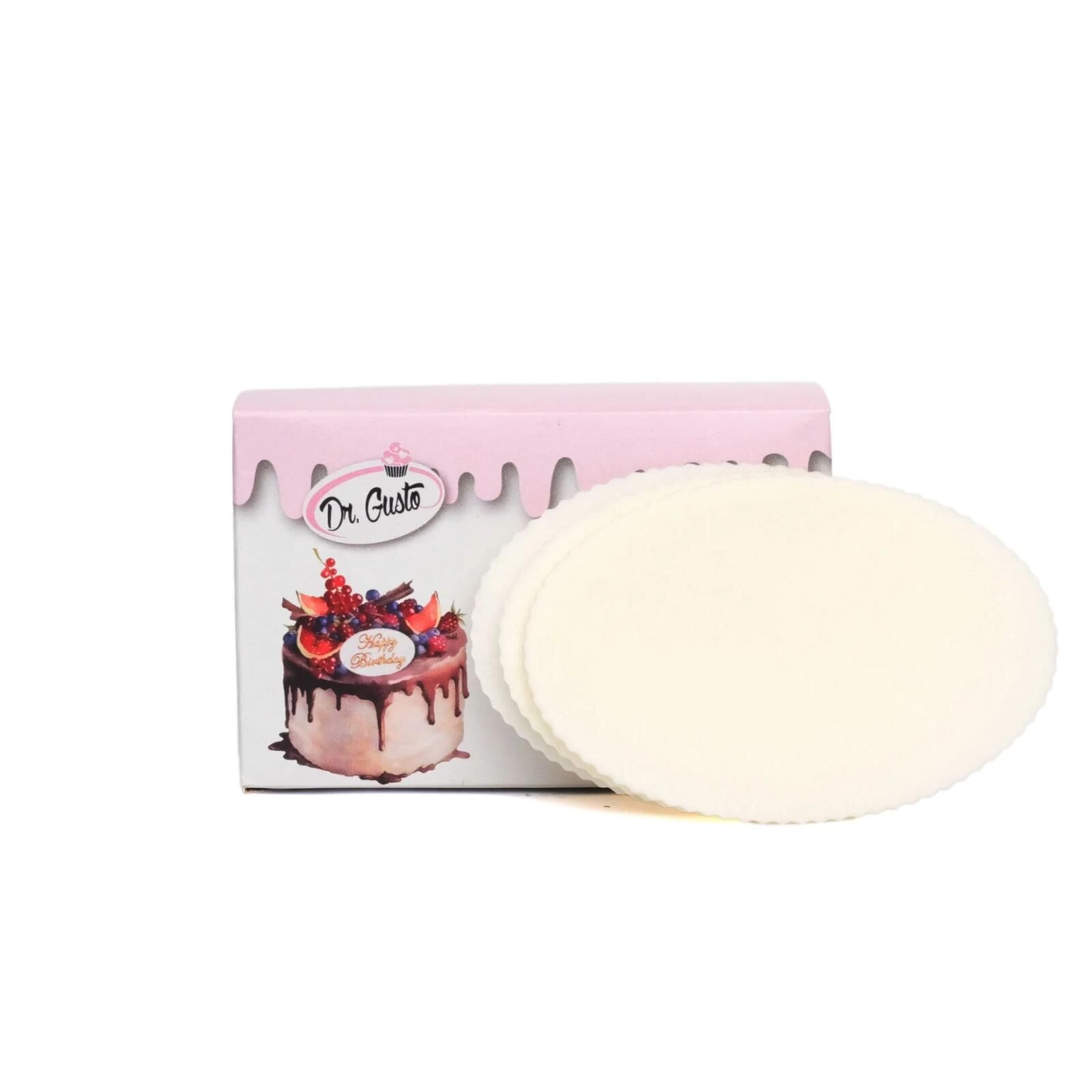 GOFRET YAZI ETİKETİ OVAL