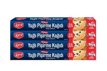 Roll-up Kesilmiş Pişirme Kağıdı 16 Yapraklı