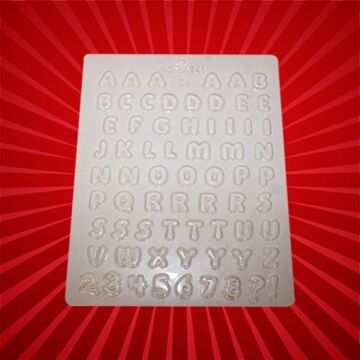 PLASTİK ÇİKALOTA KALIBI HARF