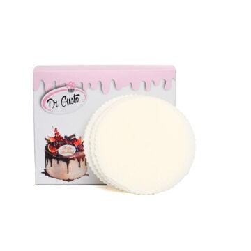 GOFRET YAZI ETİKETİ YUVARLAK