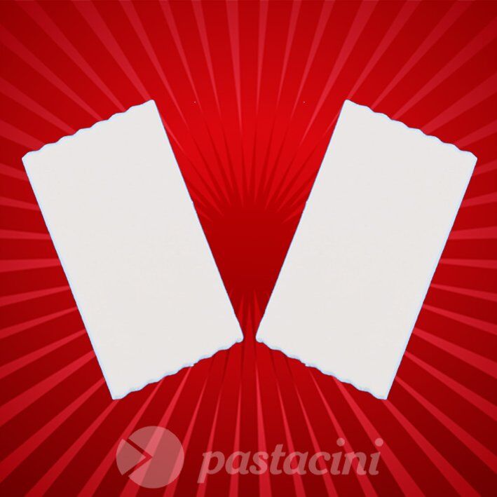 GOFRET YAZI ETİKETİ DİKDÖRTGEN