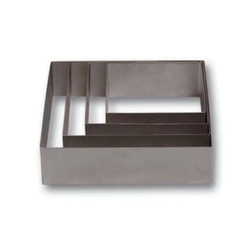 17cm x 17cm KARE ÇEMBER PASTA KALIBI NO: 3